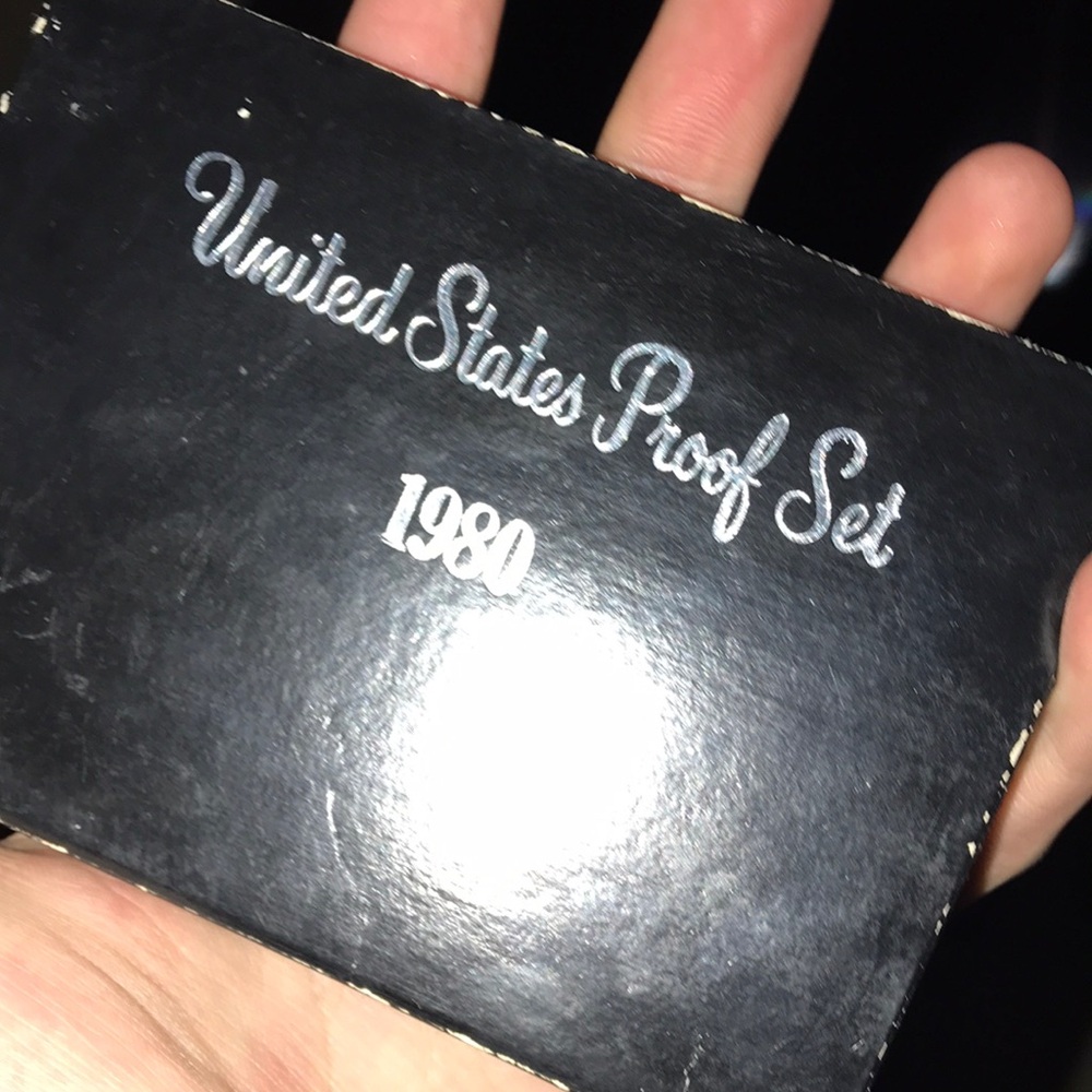 United States Proof Set 1980 - Black